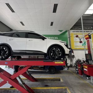 Cân chỉnh thước lái điện tử – máy Corghi – made in Italy